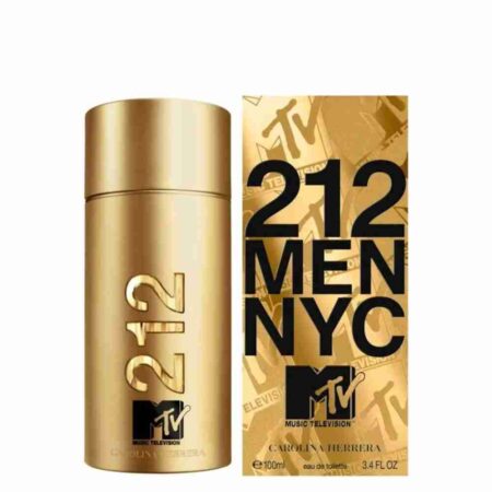 Perfume Carolina Herrera 212 NYC Men MTV Limited Edition" - 100 ml - EDT - Hombre"