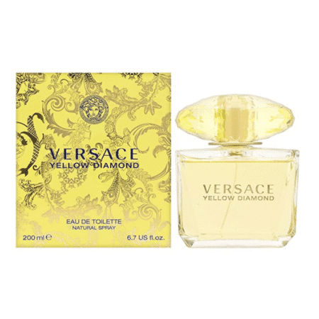Perfume Versace Yellow Diamond - 200 ml - EDT - Mujer