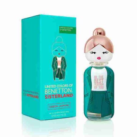 Perfume Benetton Sisterland Green Jasmine - 80 ml - Eau de Toilette - Mujer