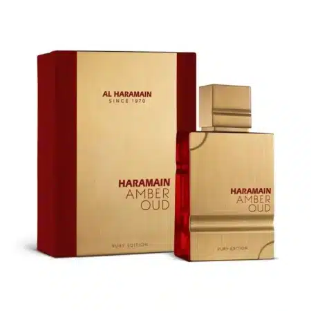 Perfume Árabe Al Haramain Amber Oud Ruby Edition - 60 ml - EDP - Unisex