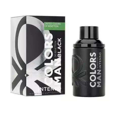 Perfume Benetton Man Black Intenso - 100 ml - Eau de Parfum - Hombre