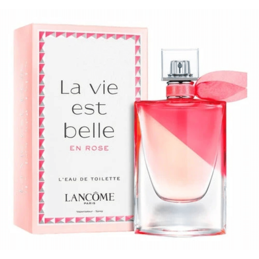 perfume-92-1.png Perfume Lancome La Vida Es Bella En Rose - 100 ml - Eau de Toilette - Mujer - Imagen 1