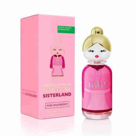 Perfume Benetton Sisterland Pink Raspberry - 80 ml - Eau de Toilette - Mujer