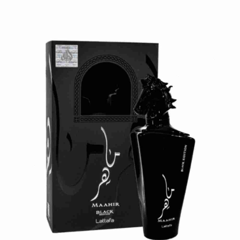 perfume10-32.jpg Perfume Árabe Lattafa Maahir Black Edition - 100 ml - EDP - Unisex - Imagen 1