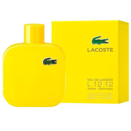Perfume Lacoste L12 Jaune Optimistic 100 ml Eau de Toilette Hombre