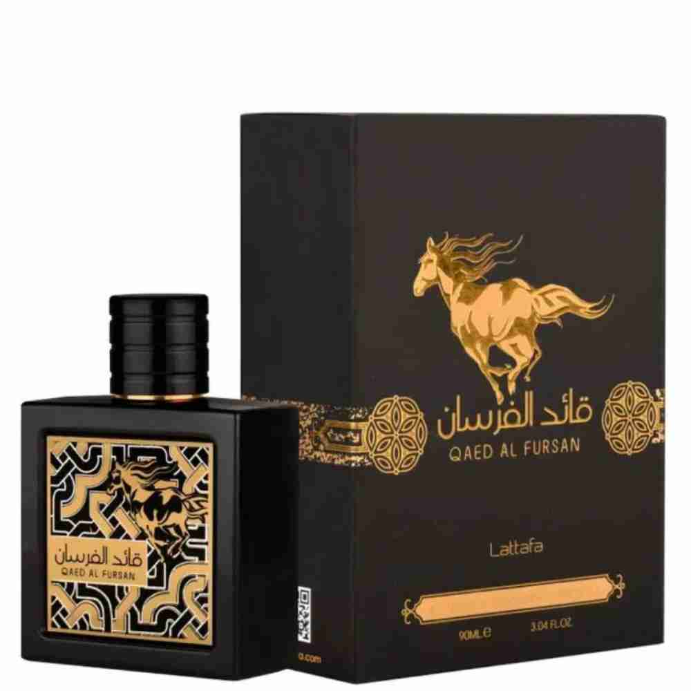 perfume5-39.jpg Perfume Árabe Lattafa Qaed Al Fursan - 100 ml - EDT - Unisex - Imagen 1