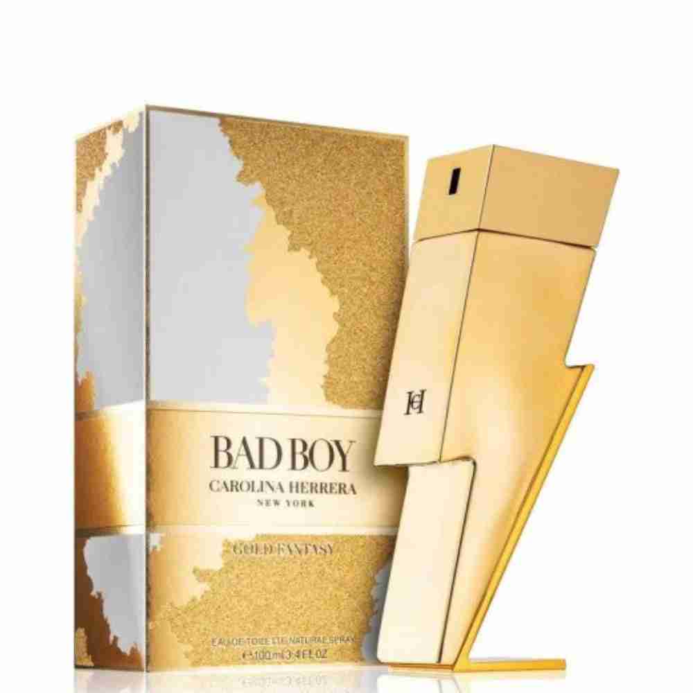 perfume7-97.jpg Perfume Carolina Herrera Bad Boy Gold Fantasy - 100 ml - EDP - Hombre - Imagen 1