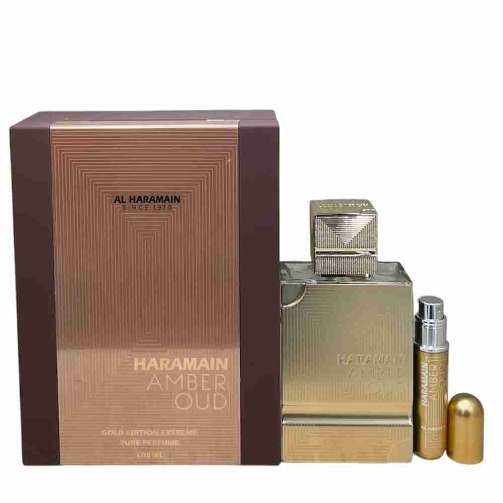perfume8-36.jpg Perfume Árabe Al Haramain Amber Oud Gold Extreme Pure Gift Set - 100 ml - EDP - Unisex - Imagen 1