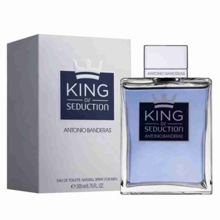 Perfume Antonio Banderas King of Seduction - 200 ml - Eau de Toilette - Hombre