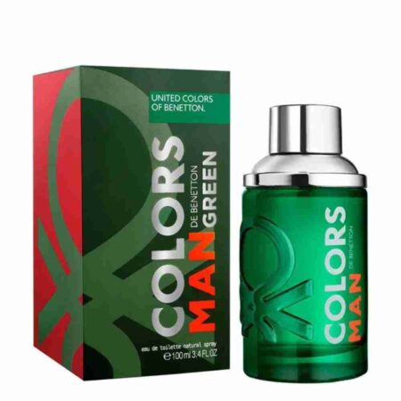 Perfume Benetton Colors Man Green - 100 ml - EDT - Hombre