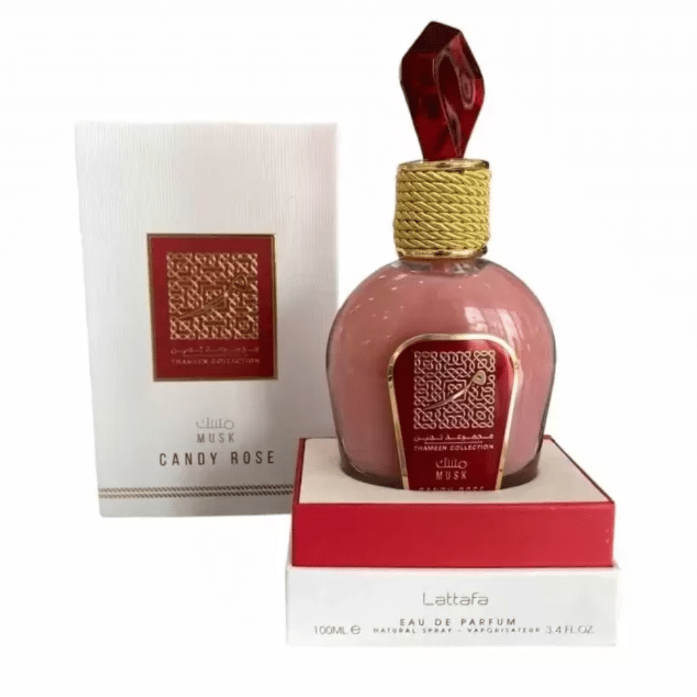 perfumes-17-1.png Perfume Árabe Lattafa Musk Candy Rose - 100 ml - EDP - Mujer - Imagen 1