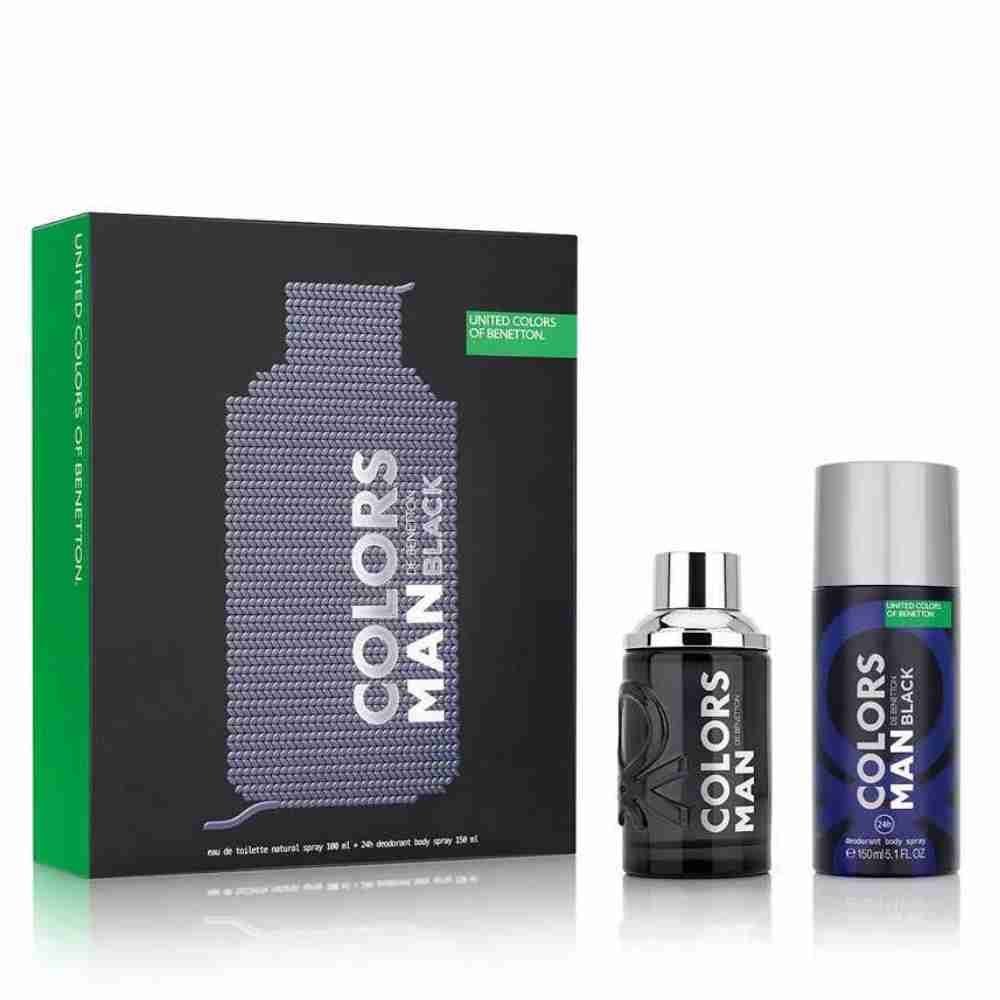 productos1-6.jpg Estuche Benetton Colors Man Black - 100 ml - EDT - Hombre - Imagen 1