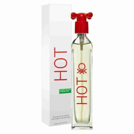 Perfume Benetton Hot - 100 ml - Eau de Toilette - Mujer