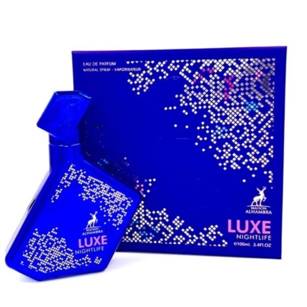 Diseno-sin-titulo-71.png Perfume Arabe Maison Alhambra Luxe Nightlife - 100 ml - EDP -Unisex - Imagen 1