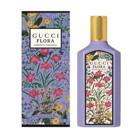 Perfume Gucci Flora Gorgeous Magnolia - 100ml - EDP - Mujer