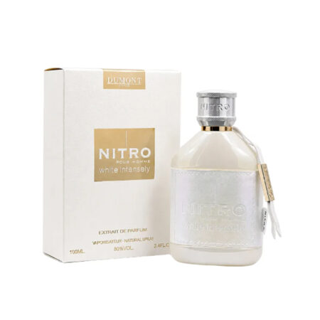 Perfume Árabe Dumont Nitro White Intensely - 100 ml - Extrait de Parfum - Hombre