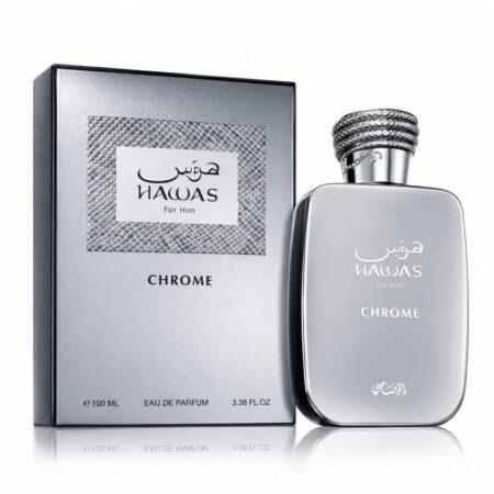 Perfume Árabe Rasasi Hawas Chrome - 100 ml - EDP - Hombre