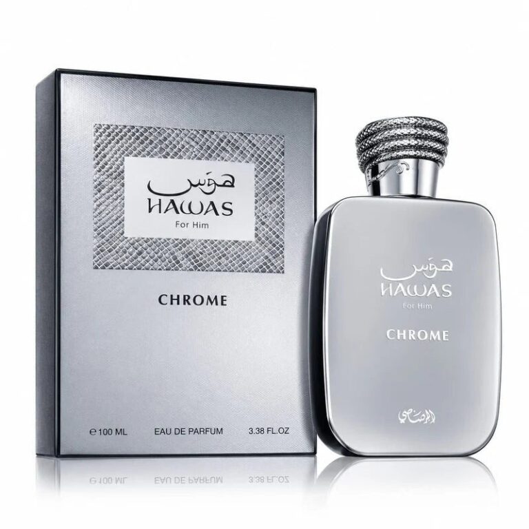 Perfume Árabe Rasasi Hawas Chrome - 100 ml - EDP - Hombre