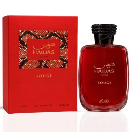 Perfume Árabe Rasasi Hawas Rouge - 100 ml - EDP - Mujer